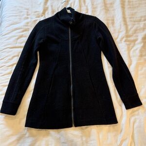 Ibex Women's High Neck Zip Up Sweater